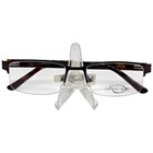 Oscar de la Renta OSM837WM Eyeglass Frames Semi Matte Brown 53-18-140 Half Rim