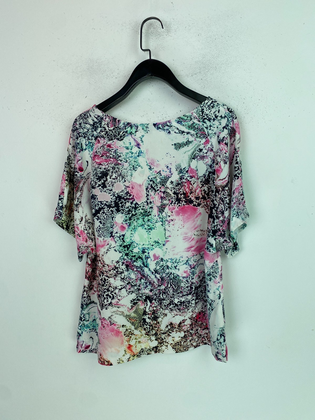 French Connection Multicolour Abstract Print Top … - image 8