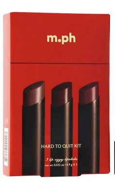 M.PH Lip Ciggy Sheer Lipstick Balm Gift Set (siren,crush,first Base)