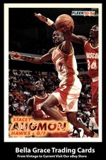 1993-94 Fleer Stacey Augmon #1 Atlanta Hawks NBA Basketball