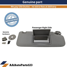 04-2012 Chevy Chevrolet Malibu Parasol Pasajero Derecho Derecha Parasol OEM Gris
