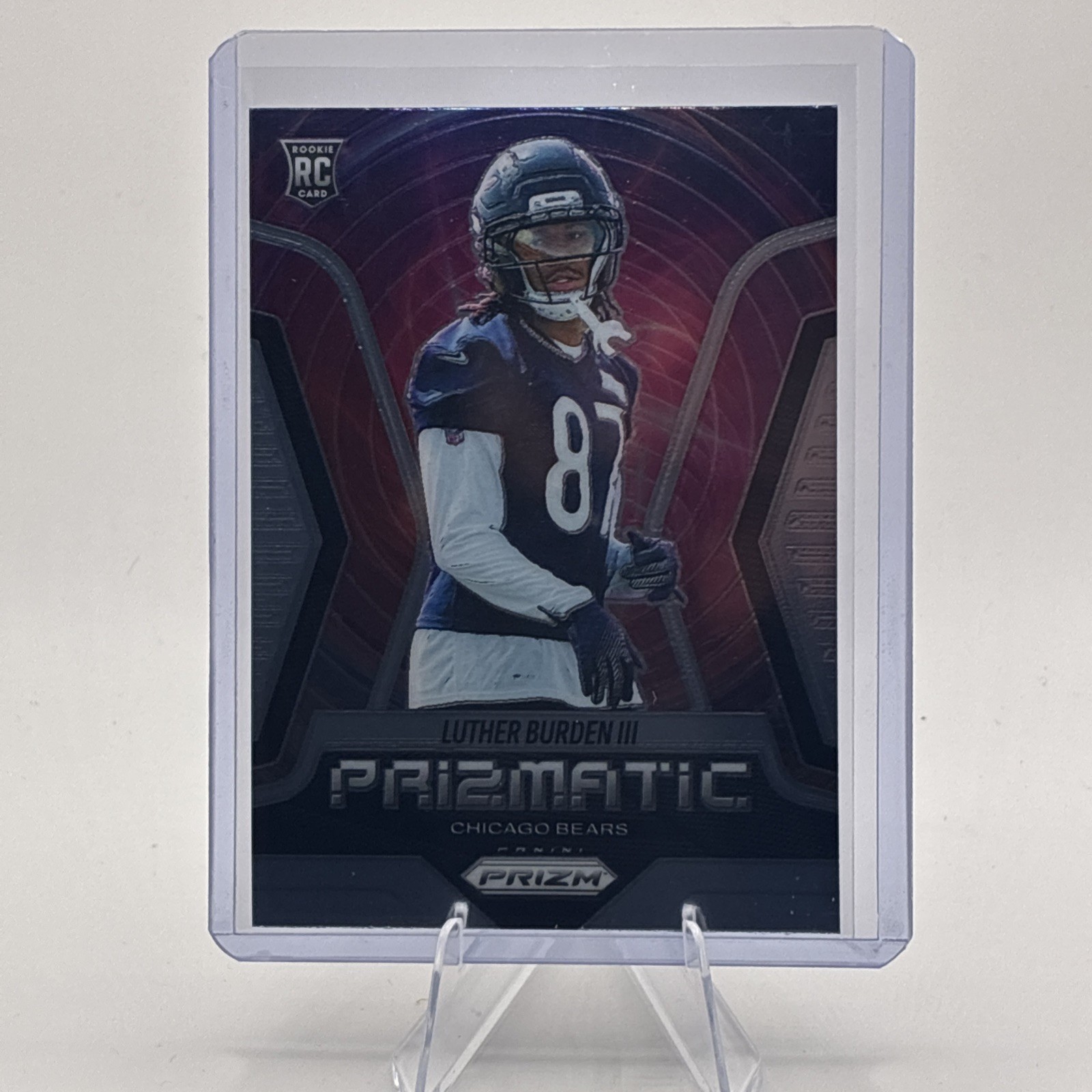 2025 Panini Prizm - Prizmatic Luther Burden #18 (RC)