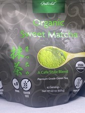 Nutri-hut Organic Sweet Matcha Premium Grade Green Tea Large 22 oz Bag-Organic