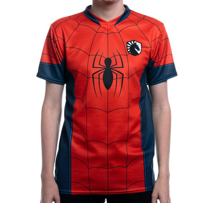 Team Liquid Adult Jersey Size S Spider-Man Marvel ESports