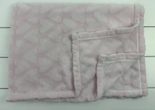 CIRCO target Plush Baby Blanket Lovey Pink 3D Hearts 2016
