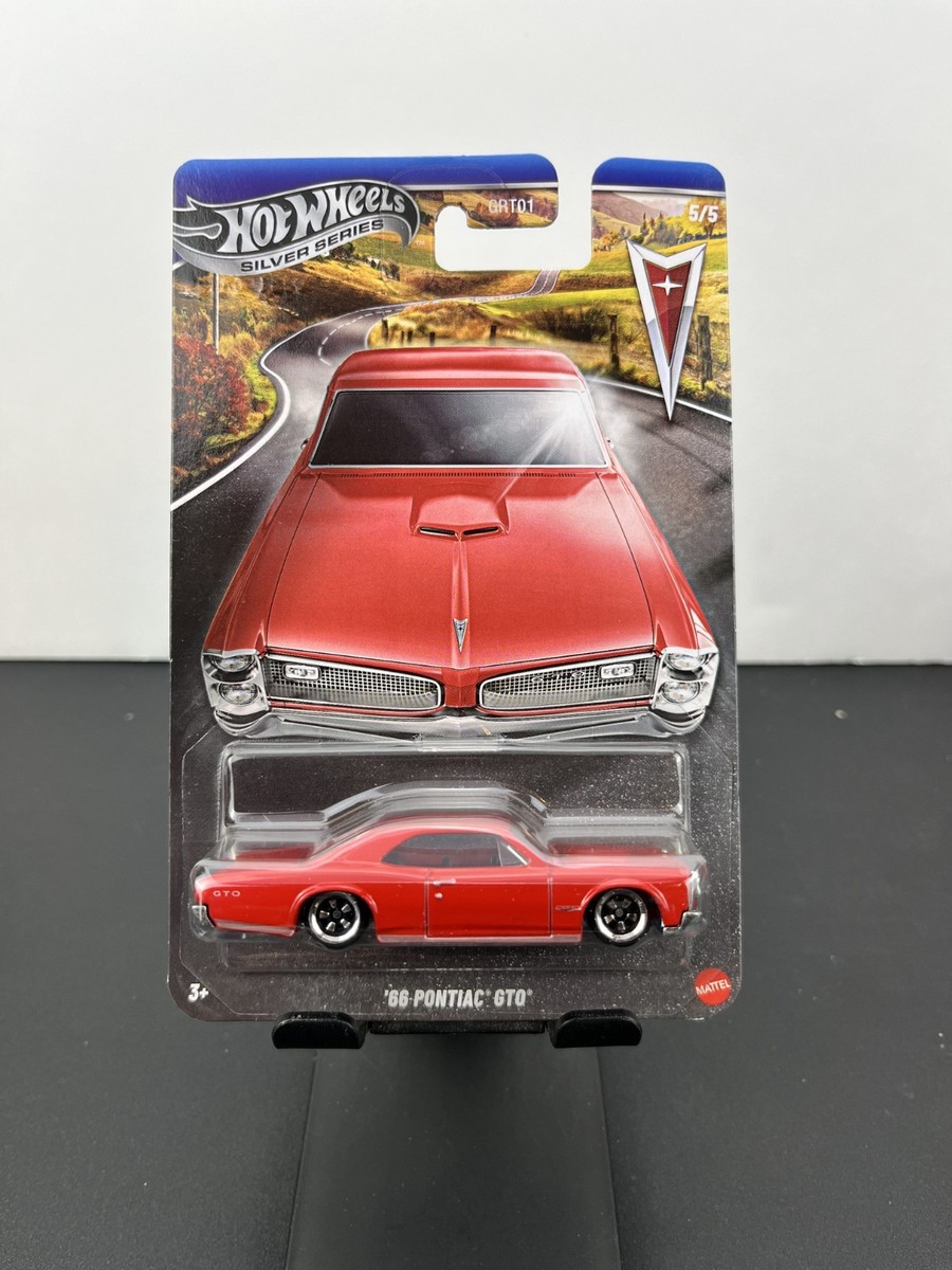 Hot Wheels 2025 Silver Series Pontiac Series '66 Pontiac GTO Red