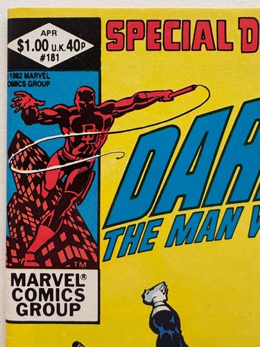 Daredevil #181 (1982) Death of Elektra Frank Miller VF+ range - Picture 2 of 8