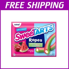 Indulgent Watermelon Berry Soft & Chewy Ropes, 9oz Assorted Candy - 12 Count