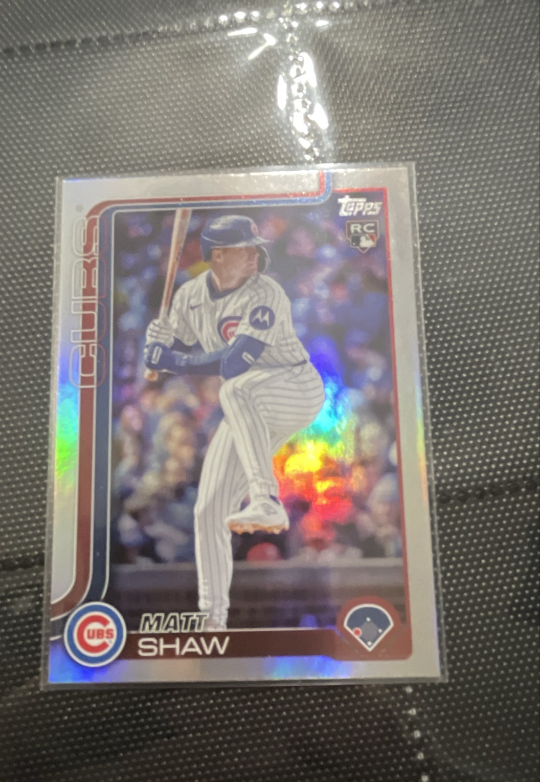 2025 Topps Update Series - Matt Shaw #US200 Rainbow Foil (RC)
