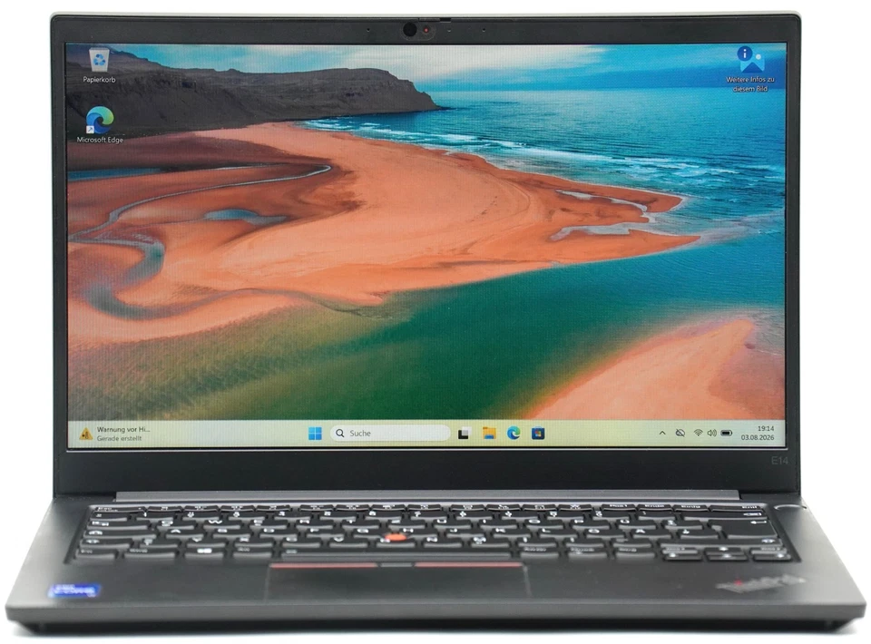 Lenovo ThinkPad E14 Gen 4 FAST WINDOWS 11 LAPTOP i7 1255U 16GB 480GB SSD, Foto 2 von 5