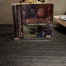 Power Play Sports Trivia Game for PlayStation NTSC-U/C Complete Tested Working