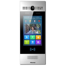 Akuvox  R29S Android SIP video door station with a 7  capacitive touchscreen.  