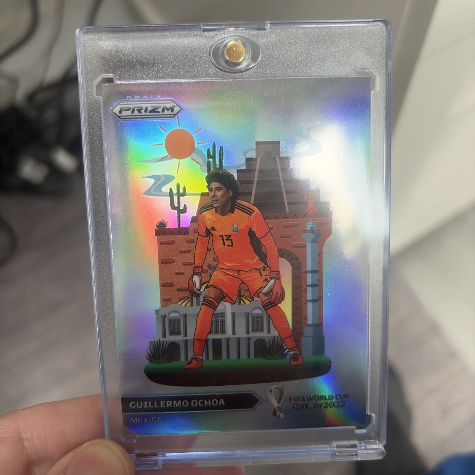 Guillermo Ochoa 2022 Prizm World Cup #16 National Landmarks /(SSP