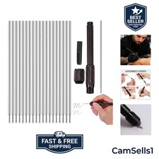 Tattoo Pen Set - Skin Safe Markers 20pcs Pen Refills Ink Cartridges Ball Poin...