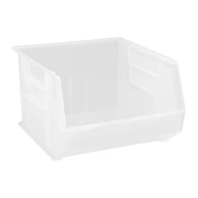 Quantum Storage Systems Qus270cl Hang & Stack Storage Bin, Polypropylene,