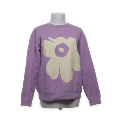 Marimekko Kioski, Sweatshirt, Größe: S, Lila/Gelb, Batik, Damen #HGH