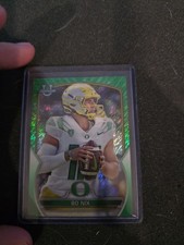 2023 Bowman University Chrome Bo Nix Refractor #159 RC Oregon Football /99