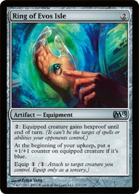 Moderate Play, Russian MTG Regular Ring of Evos Isle Magic 2013 Magic the Gather