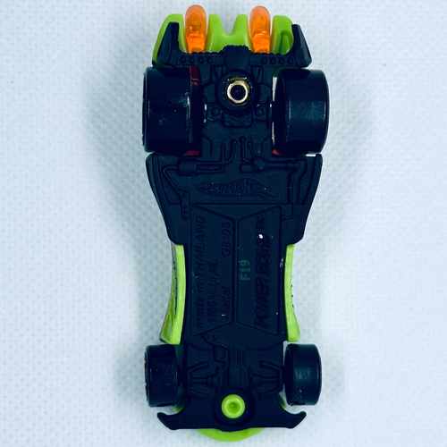 Hot Wheels Power Bomb Verde Brillante 2005 Auto Giocattolo - Foto 8 di 8