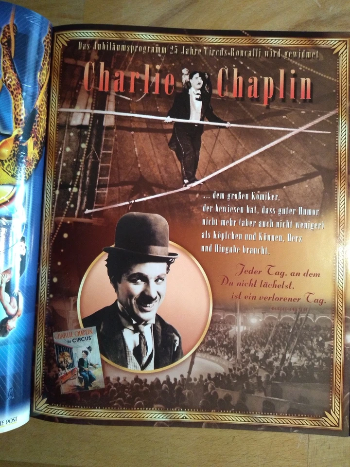 Programm Circus Roncalli 2001 - Bild 2 von 4