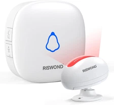 Wireless Motion Sensor Door Chime: Business Entry Doorbell Indoor Motion Detecto