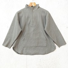 Chocol Raffine Robe Half Zip Anorak Trainer Loose Gray