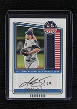 2023 Panini USA Baseball Stars & Stripes Alonzo Tredwell (Black Ink) Auto 10jr