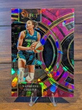 2024 Panini Select WNBA - Premier Level Napheesa Collier #124 Pink Ice Prizm