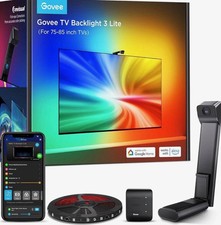 Govee TV Backlight 3 Lite with FishEye Correction Function Sync to 75-85 Inch TV