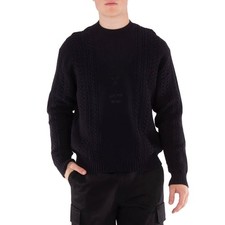 Versace Medusa Milano Cable-Knit Sweater, Brand Size 50 (US Size 40)