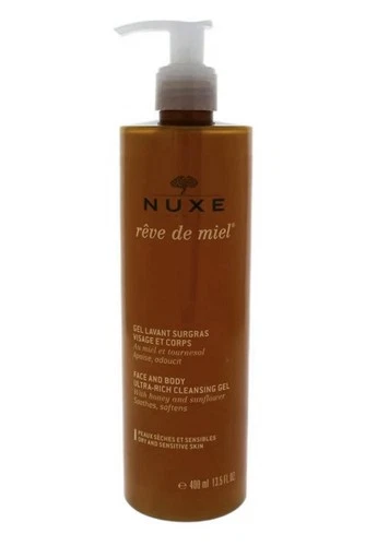 Nuxe Face and Body Ultra-Rich Cleansing Shower Gel Rêve de miel 400ml 6 Pack - product listing photo