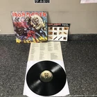LP VINYL IRON MAIDEN THE NUMBER OF THE BEAST EMC 3400 UK 1ST PRESS 1982  EX/EX+