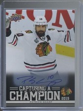 2025 Chicago Blackhawks Centennial Capturing a Champion Patrick Sharp Auto 1t2e