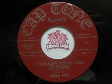 Rare! Lena Hix: How Many Times / I Thought You'd Like To Know, 45 RPM EX (L6)