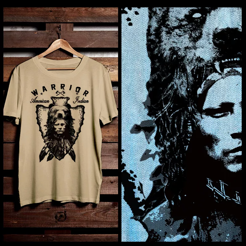 Native american top headdress t shirt