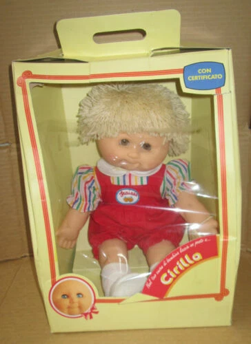 Bambolotti e accessori cabbage patch Anni'80