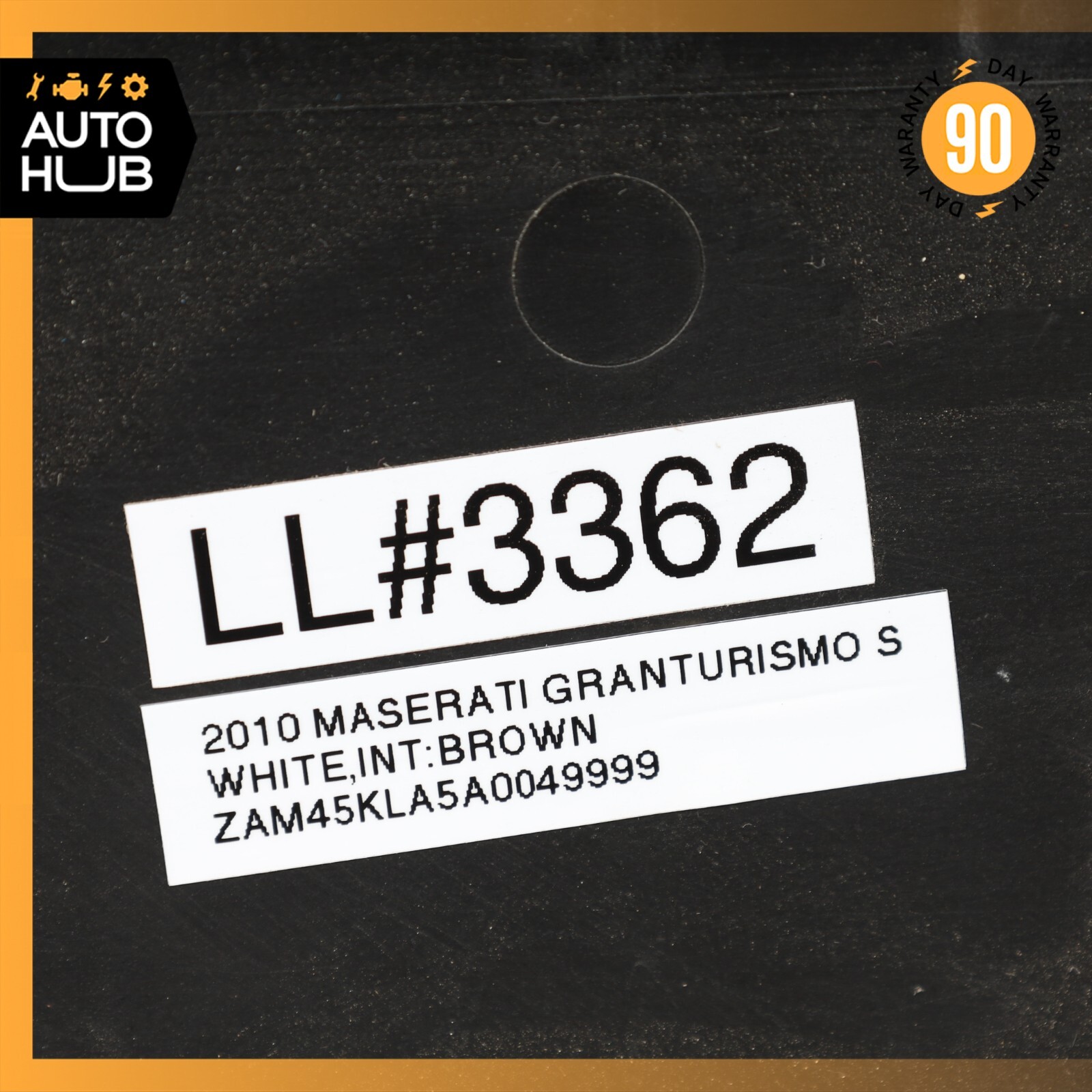08-12 Maserati GranTurismo M145 Rear Left Side Lower Bottom Seat Cushion OEM 61k