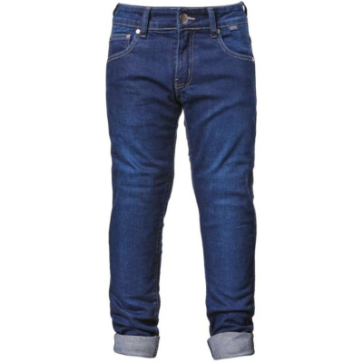 GMS COBRA JUNIOR Kinder-Motorradjeans dunkelblau Größe 140
