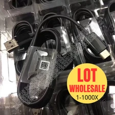 Lot USB C Type C Fast Charging Charger Cable Cord For Samsung S8/9 S10 Wholesale