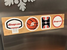 New Snap-On Snap On Tool Basketball Themed Magnet ^ 11”x2.5” March Madness NCAA