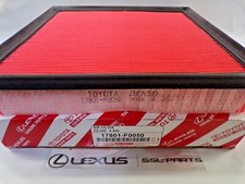  Lexus ES350 (2019-2022) OEM GENUINE FACTORY ENGINE AIR FILTER 17801-F0050