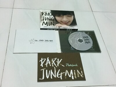 SS501 The, Park Jung Min Vol.1 Mini Album Taiwan Limited CD + 40P