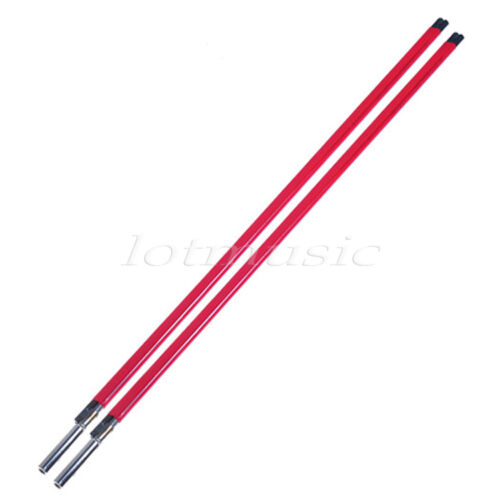 2 Pcs Red Stainless A3 Steel 2 Way Style Electric Guitar Truss Rod Rods 9*460mm - Picture 1 of 4