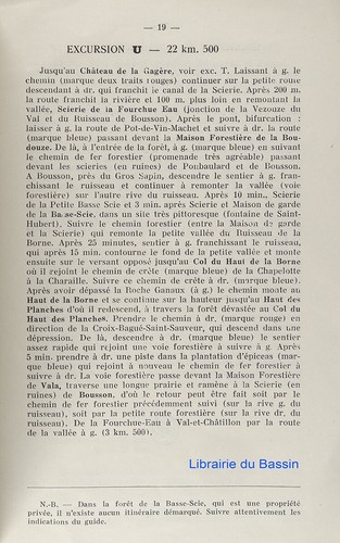 Les vallées de la Vezouze Petit Guide de Promenades Collectif 1934 - Picture 2 of 3