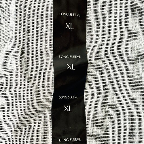 Banana Republic camicia uomo casual grigia manica lunga lino bottoni slim fit - Foto 11 di 12