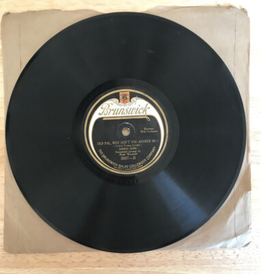 Ernest Hare Old Pal Why Don t You Answer Me/Amphion Quartet Apple Blossom Time