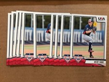 Lot (10) AVERY SHORT 2019 Stars & Stripes USA Baseball cards QTY Louisville