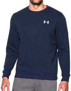 under armour rival solid fitted crew