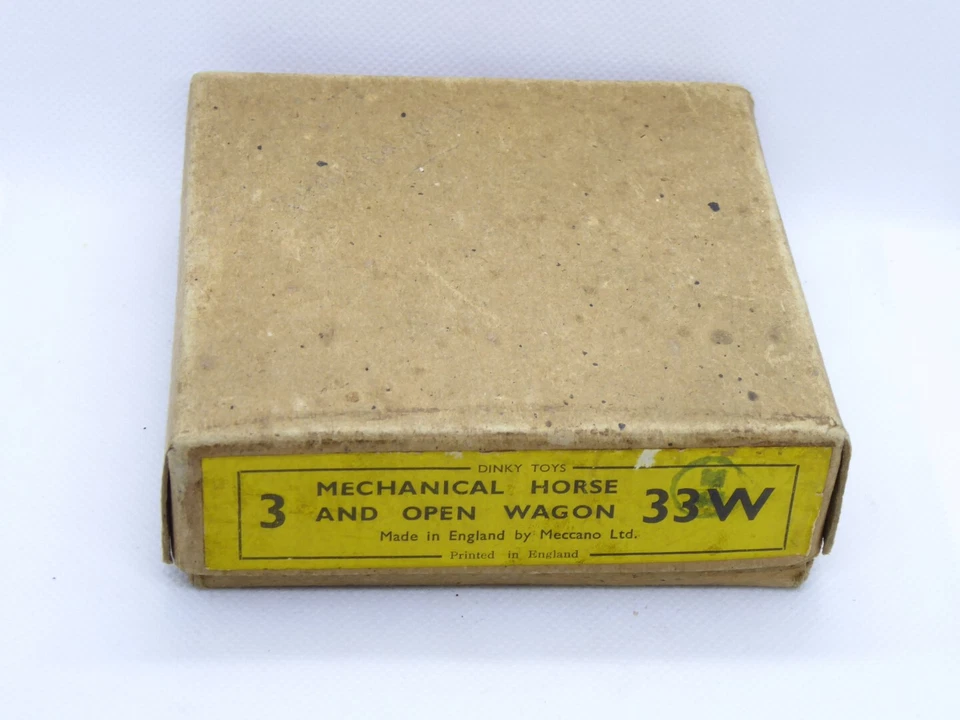 DINKY TOYS 33W CABALLO MECÁNICO Y VAGÓN ABIERTO - Caja comercial de tres Foto 2 de 4