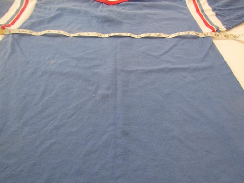 Camisa Grande Vintage Alpine Pet Clinic Kennels Azul - Imagen 8 de 12